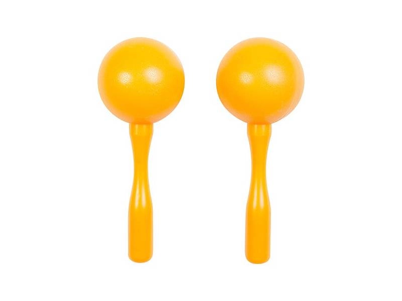Пластиковый маракас FMP-21YL — жёлтый