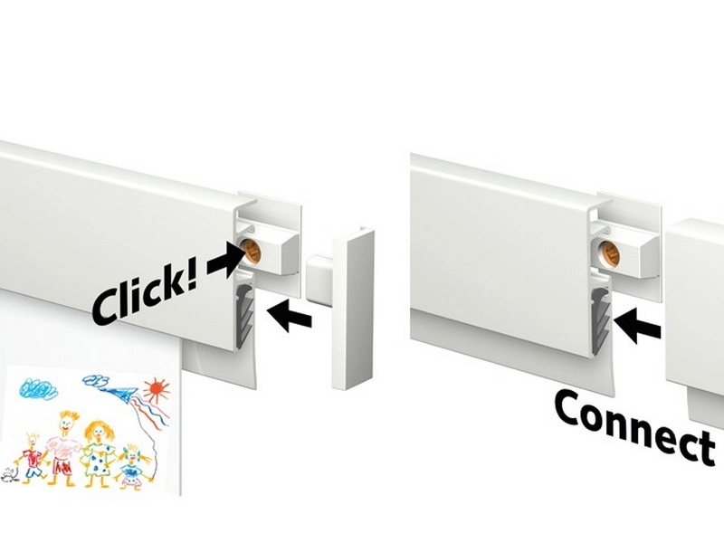 Рельсовая система для демонстрации в холл