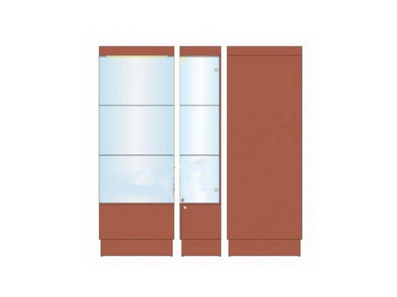 Витрина напольная, 2050х732х400 мм