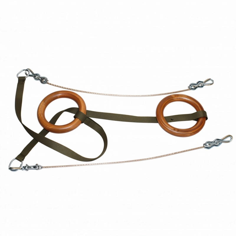 Кольца гимнастические на лентах 2 м