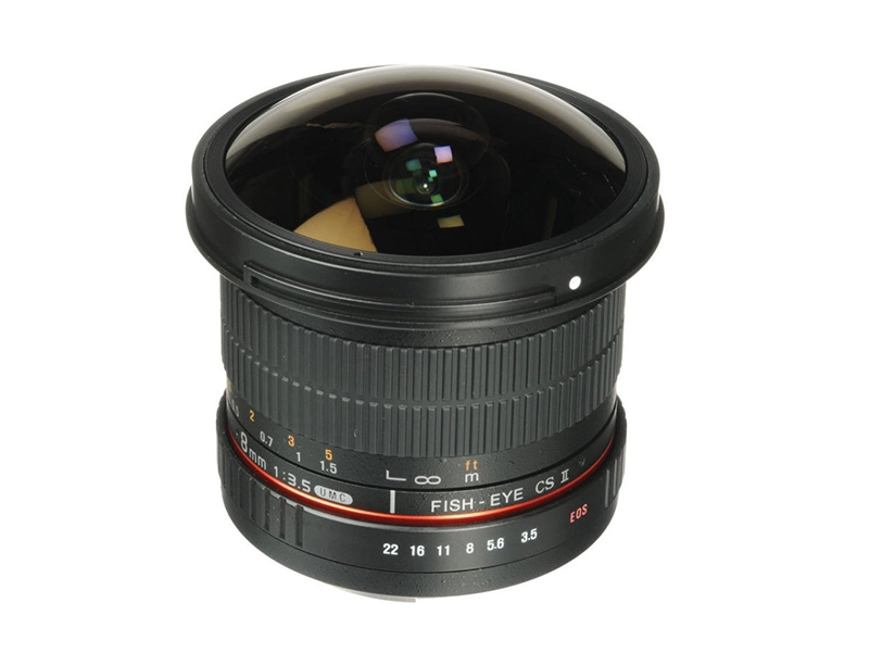 Samyang MF 8mm f/3.5 (рыбий глаз)