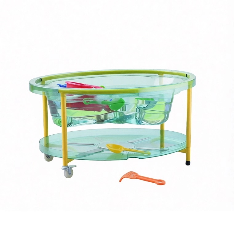 Игровой стол на колёсах для воды и песка 88x88x65 см