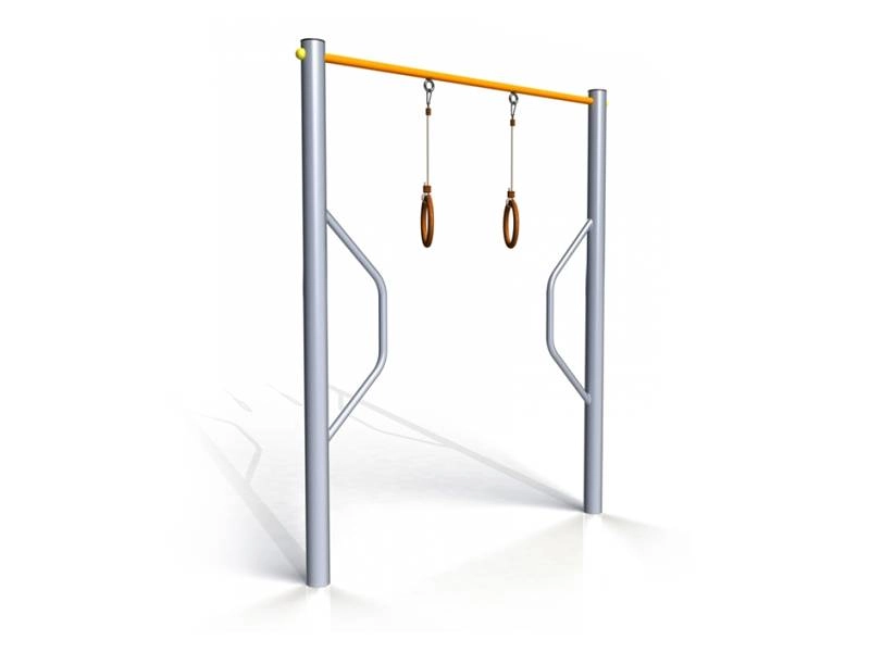 Детский турник с кольцами ГРС-2668, до 150 кг