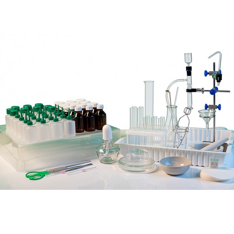 Комплект лабораторной посуды и оборудования ШКМ-17242