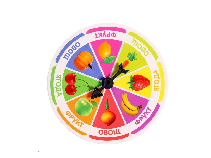 Развивающее лото «Что где растёт» (ягоды, фрукты, овощи)