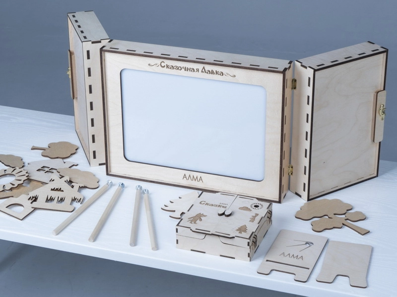 АЛМА — театр-лабиринт для сказок с магнитными героями