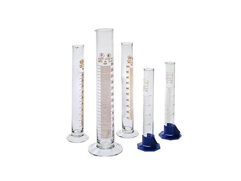 Набор стеклянных мерных цилиндров (5 шт.)