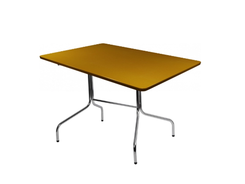 Прямоугольный стол 120×60 см — подстолье краб двойное