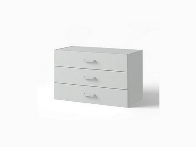 Лабораторная встраиваемая тумба ЛК, 3 ящика, 490×480×648