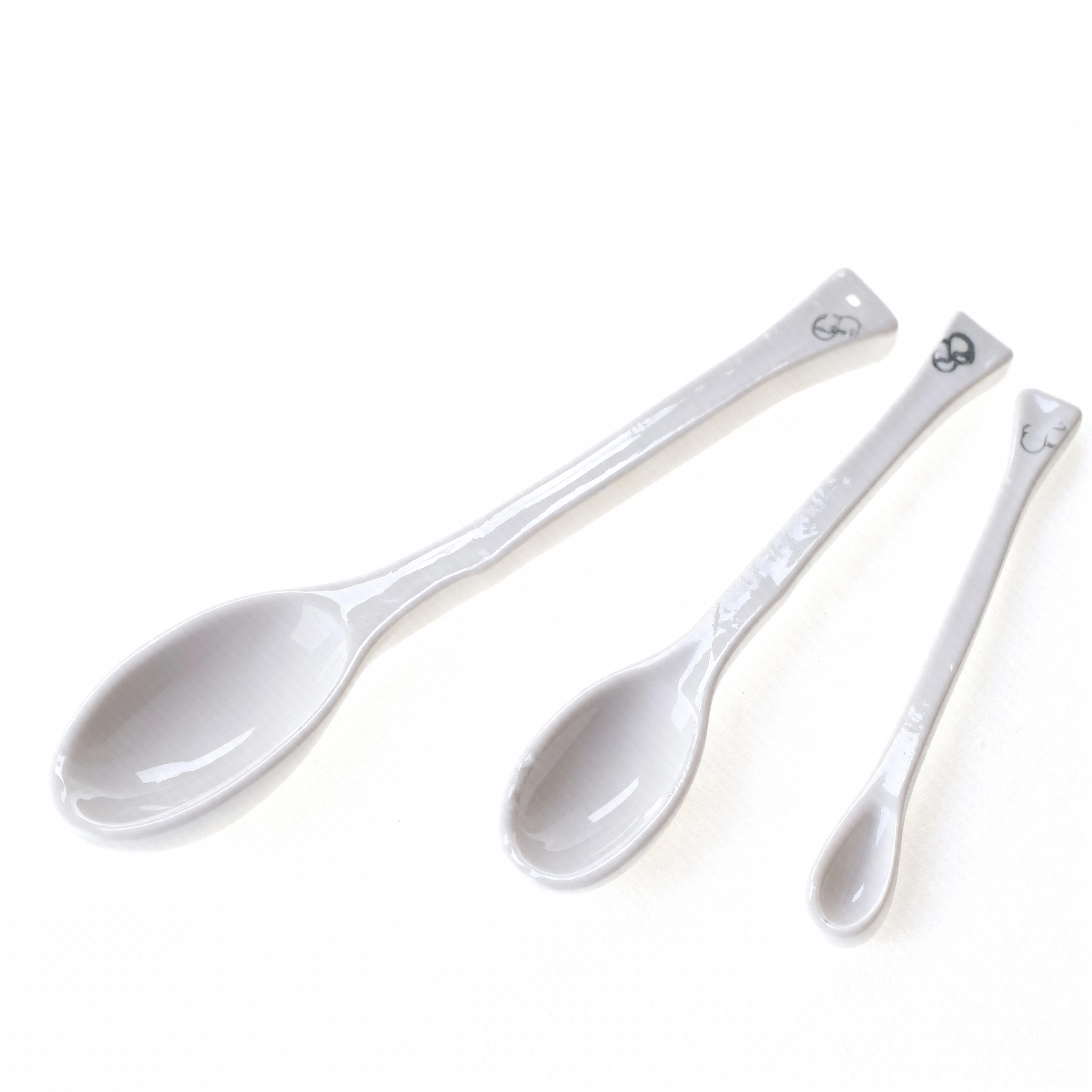 Комплект ложек фарфоровых