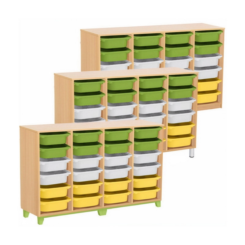 Стеллажная выдвижная система хранения RKM-4/96