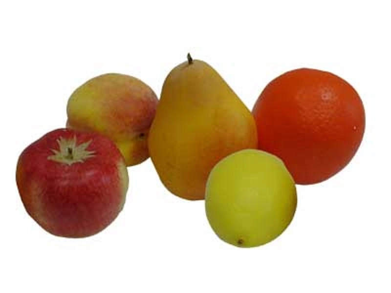 Муляжи фруктов, набор из 9 предметов