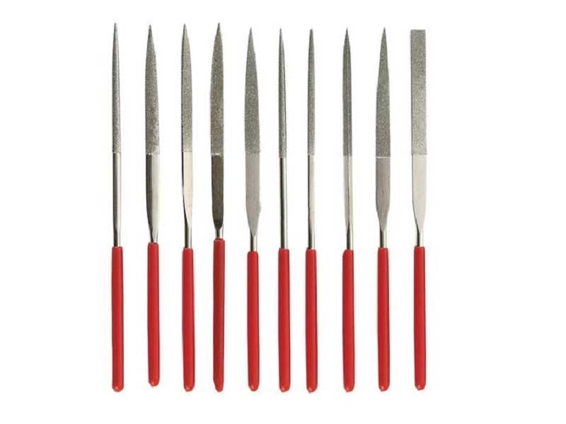 Комплект алмазных надфилей (10 единиц)