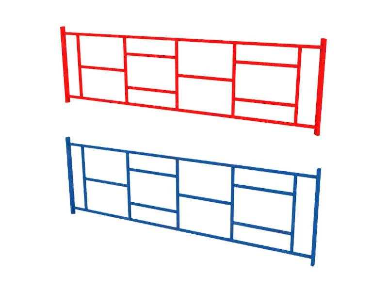 Металлическое ограждение МФ7.081 — угловая версия