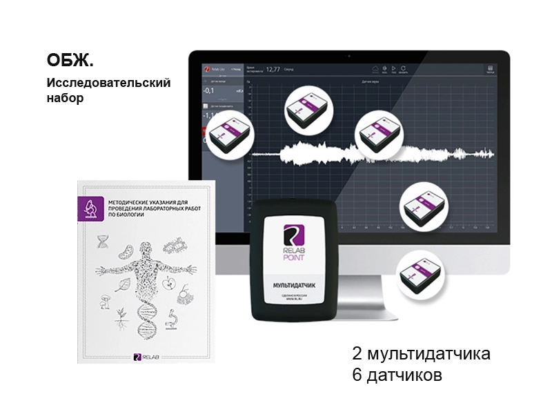 Набор Releon ОБЖ с мультидатчиками ГЛЛ-062