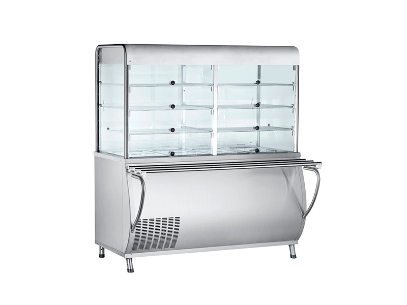 Холодильная витрина‑прилавок длиной 1,5 м