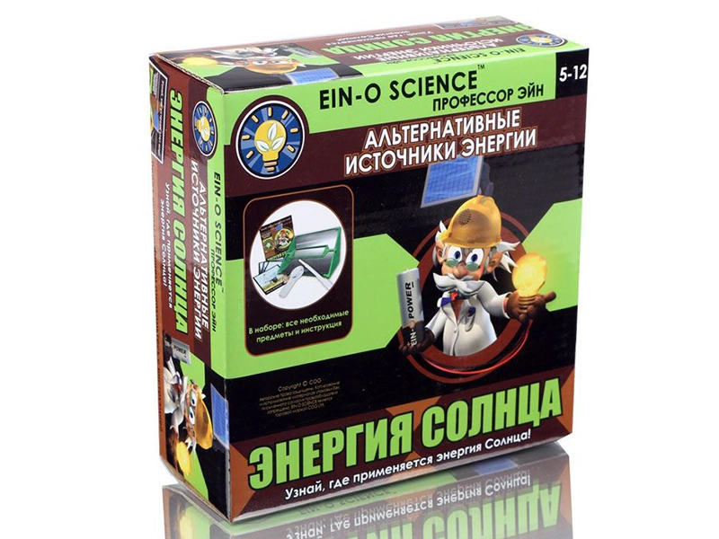 Профессор Эйн: Энергия солнца — набор для опытов