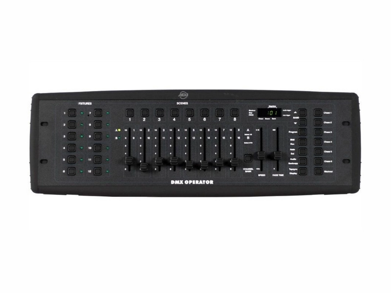 DMX пульт управления в 19" корпусе