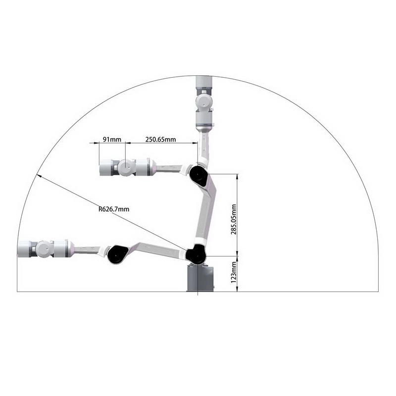 Механическая роборука бренда AgileX модели PiPER