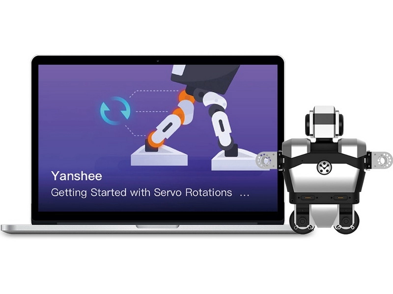 Образовательный гуманоид Yanshee с цельнометаллическим корпусом