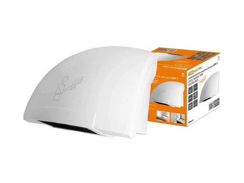 Сушилка для рук TDM СЭР-1 настенная 2000 Вт