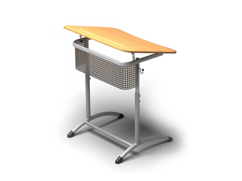 Одноместная парта СЛМ-ЛТ-74 с регулировкой высоты и наклона
