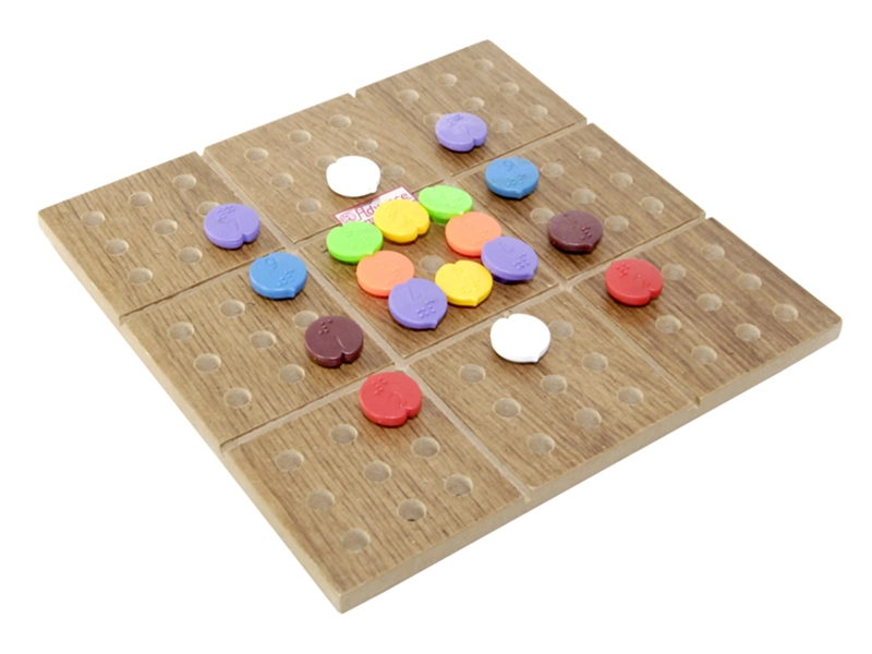 Игра Судоку с шрифтом Брайля на доске