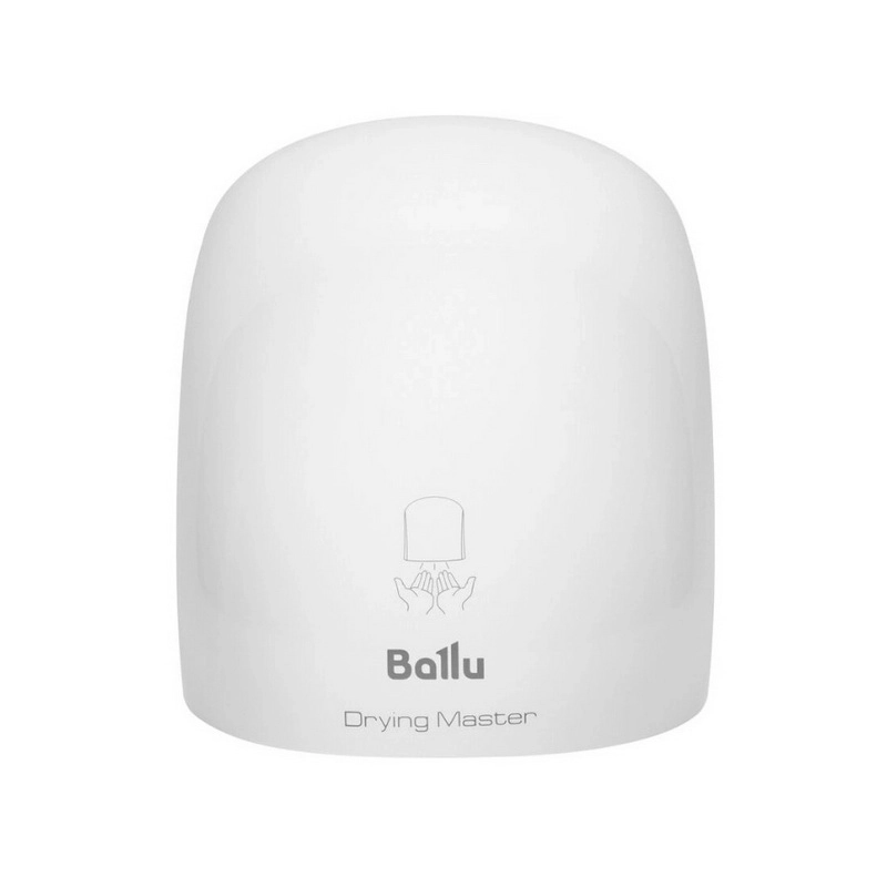 Электросушилка рук настенная, белая