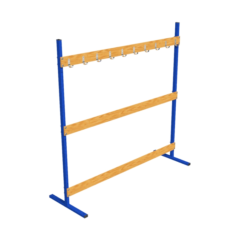 Разборная стойка для хранения лыж 10 пар FSI-6591