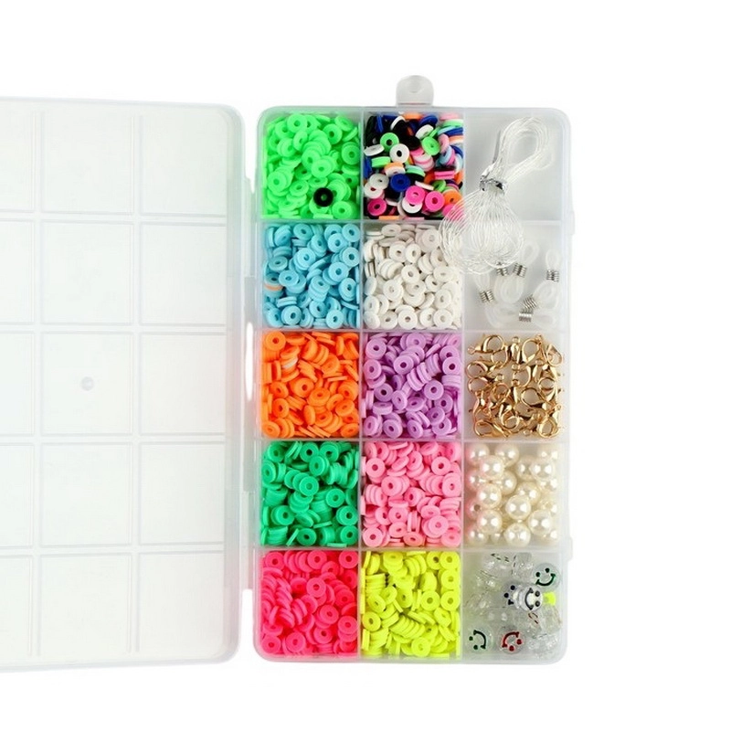 Контейнерный набор для бисероплетения — 12 оттенков