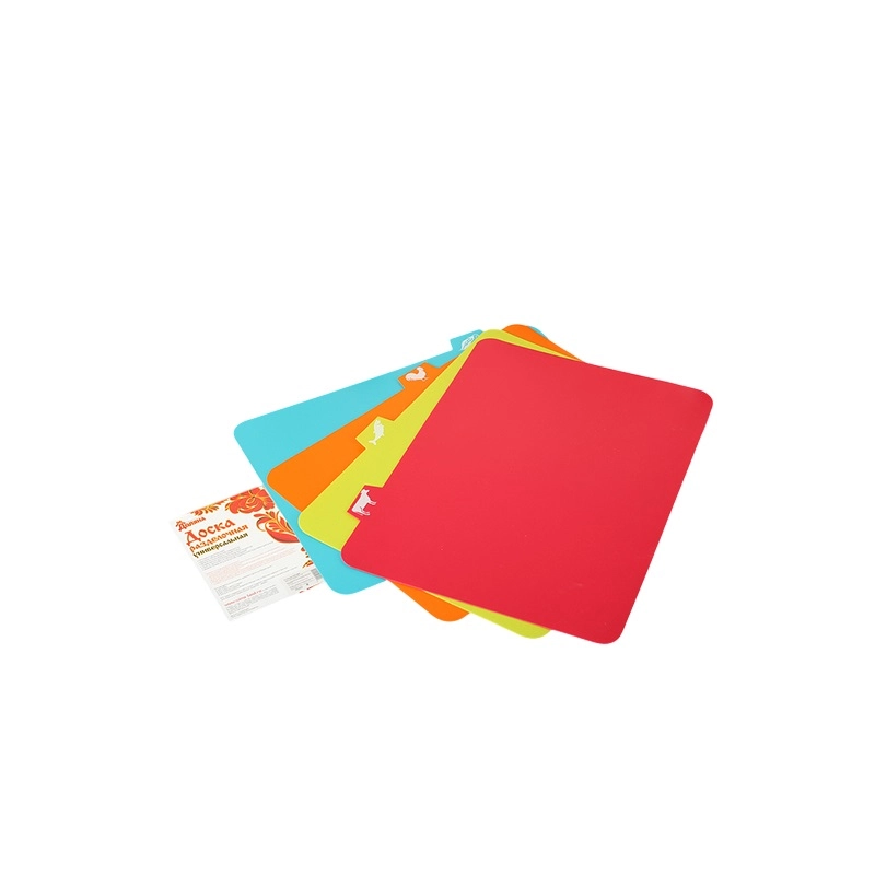 Пластиковые разделочные доски МИКС — 4 шт.