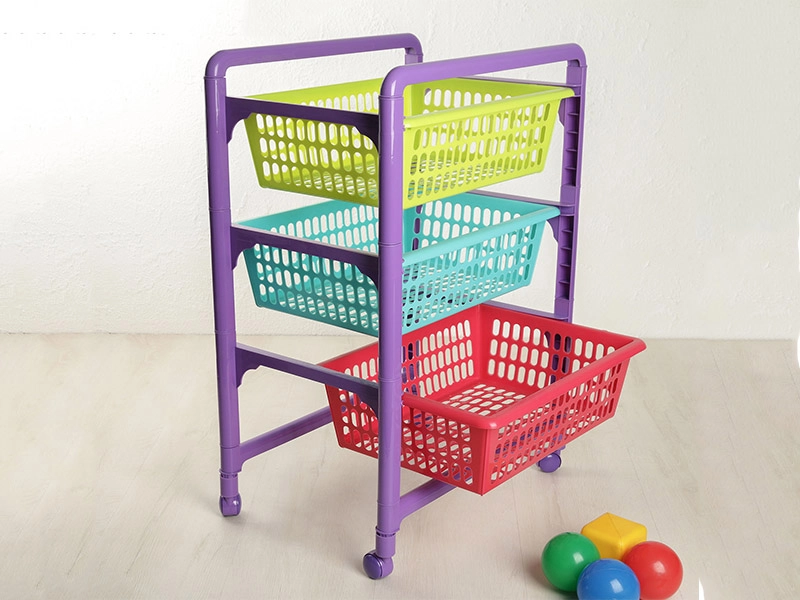 Этажерка для хранения игрушек 450х310х660 мм