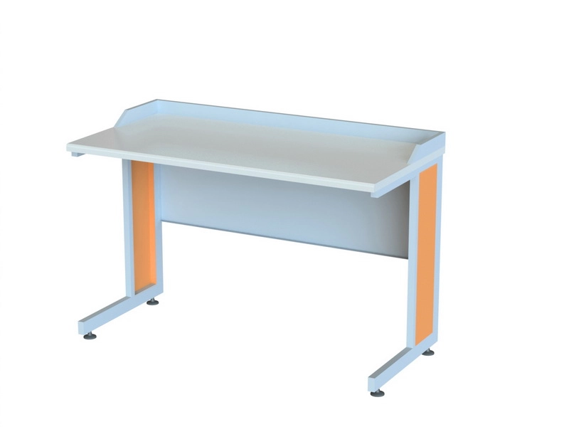 Учебный лабораторный стол 1200×600×750, PF-столешница