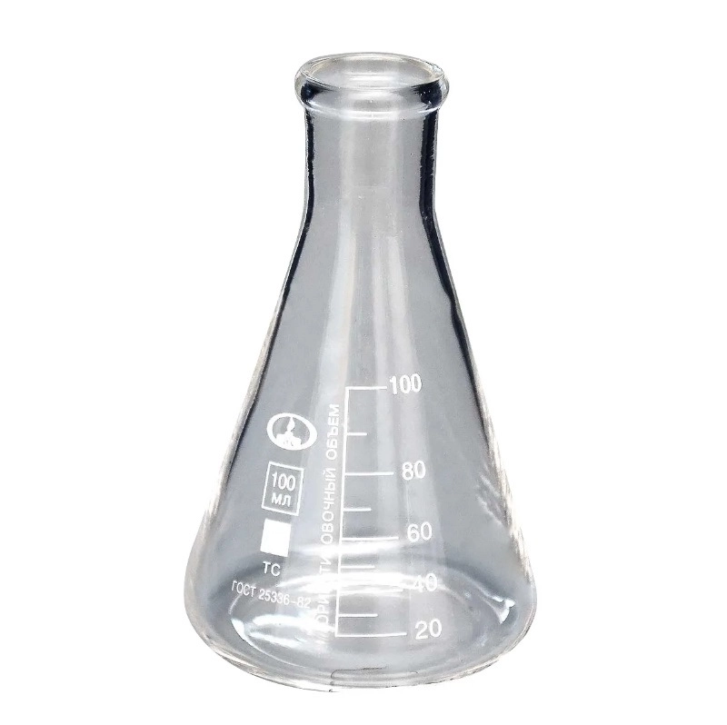 Колба коническая, 100 мл