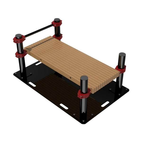 Скамья-пресс переносная, габариты 1490×955×656 мм