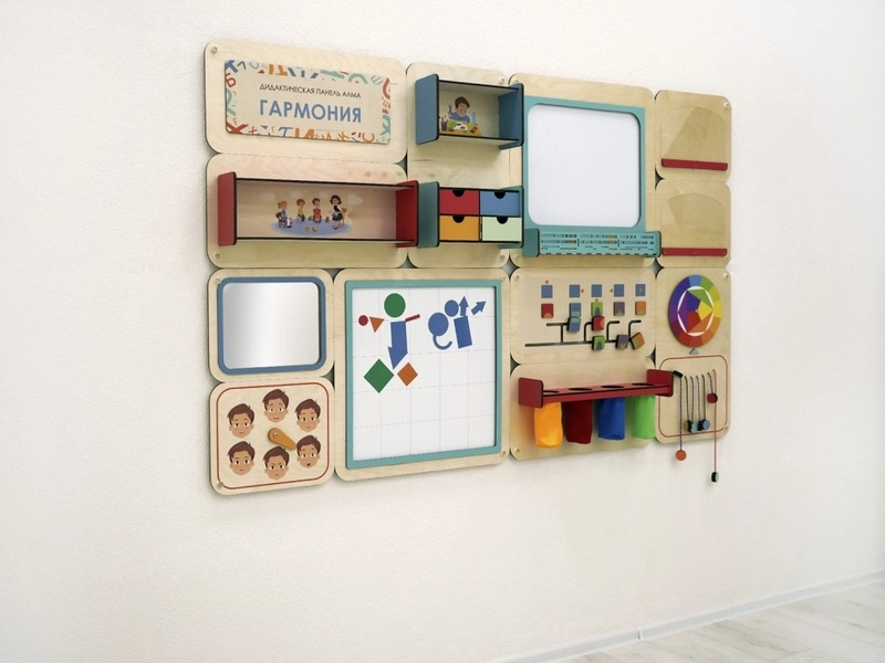 Дидактическая настенная панель для кабинета Психолога