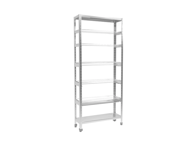 Напольный стеллаж для тарелок 895×270×1810 мм