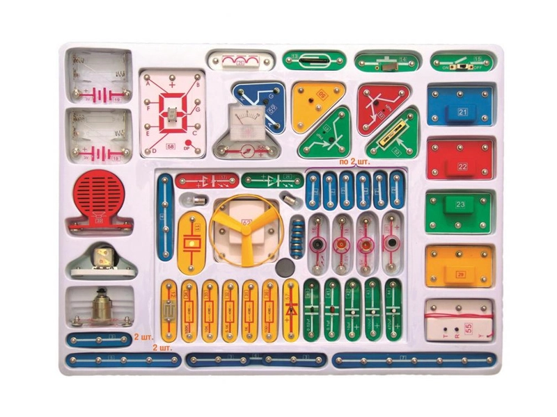 Конструктор ЗНАТОК "Школа" — 999 схем