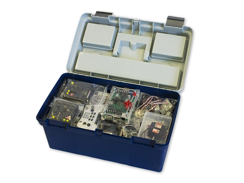 Роботрек Стажёр A — учебный набор с контроллерами (7–9 лет)