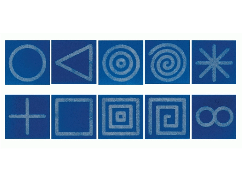 Набор больших тактильных панелей — 10 штук