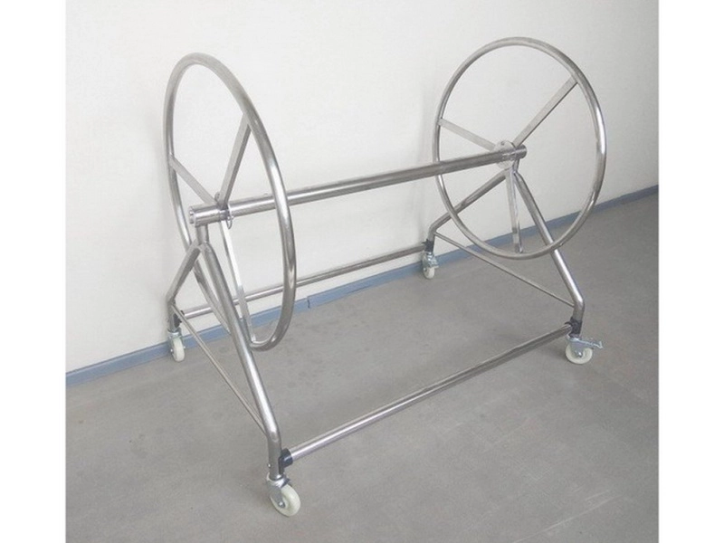 Тележка-катушка для дорожек 180×88×120 см (AISI 304)