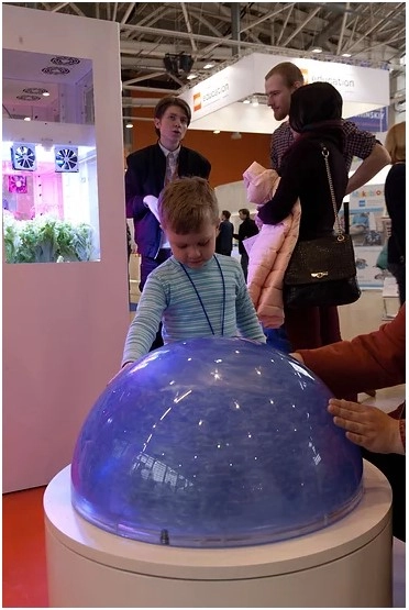 Демонстрационный стенд «Турбулентность» для 6–14 лет