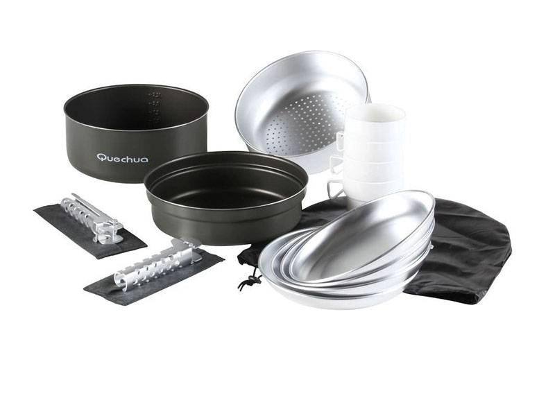 Набор кемпинговой посуды на 4 персоны