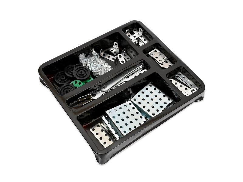 Конструктор 10К металлический, 130 элементов