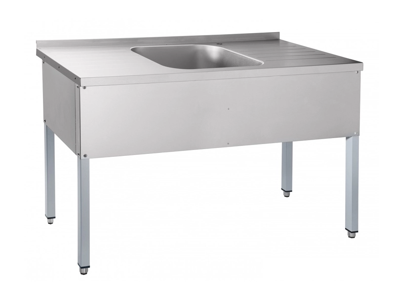 Мойка-стол СМО-6-4 1400×600×850 мм