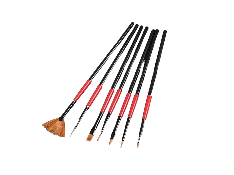 Набор кистей для глазури — 7 предметов