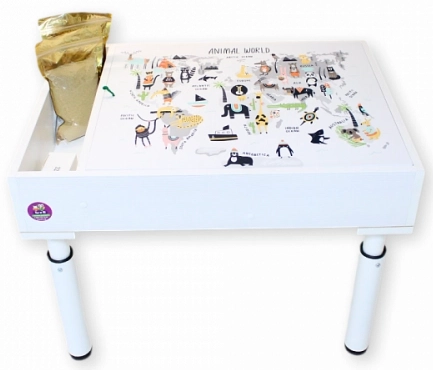 Игровой стол «Брависсимо» для рисования песком с подсветкой