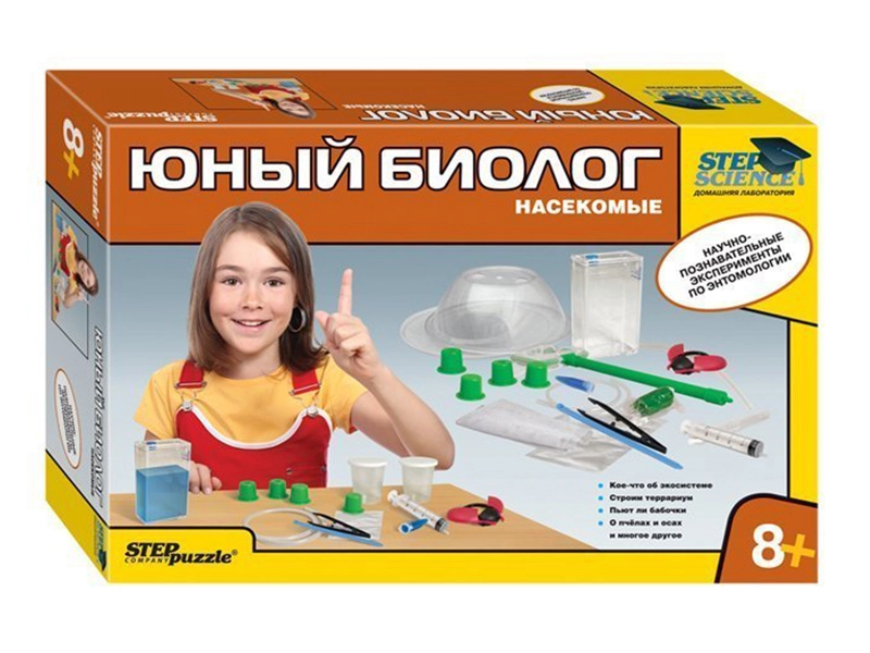 Энтомологический набор «Юный биолог: Насекомые» для класса