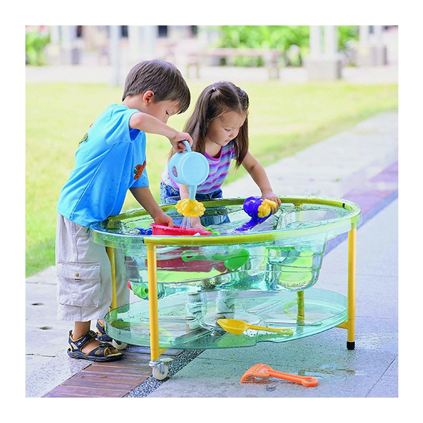 Игровой стол на колёсах для воды и песка 88x88x65 см