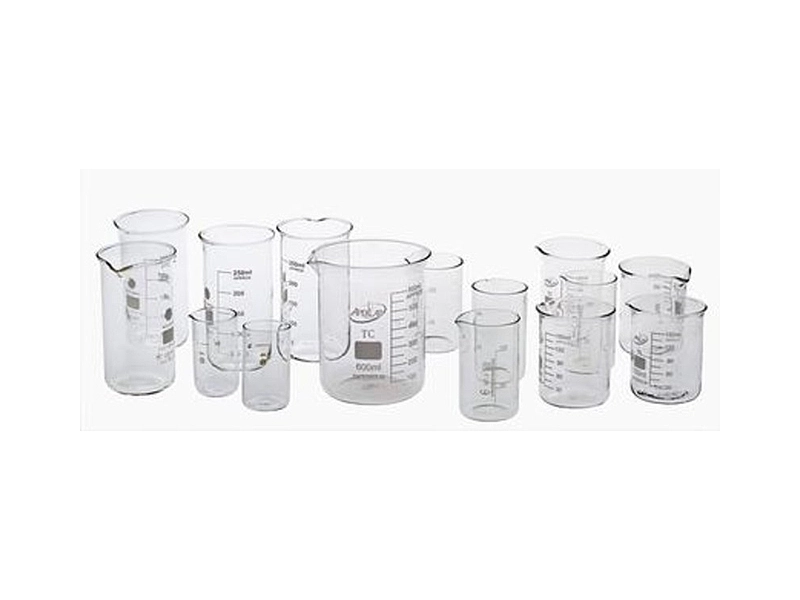 Набор лабораторных стаканов — 15 штук